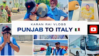 Vlog 1 Punjab To Italy Manak Rai To Rottannova Village Karan Rai Vlogs Next Italy To German