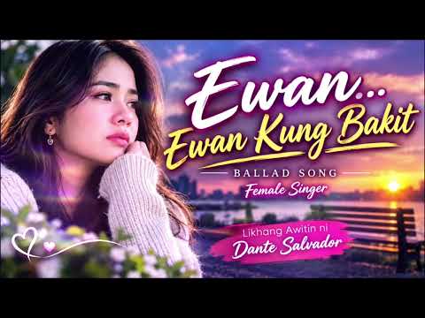 🎶 “Ewan… Ewan Kung Bakit” Ballad Version – Female Singer Likhang Awitin ni Dante Salvador