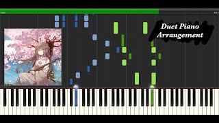 Duet by Skytree | Piano Arrangement Synthesia