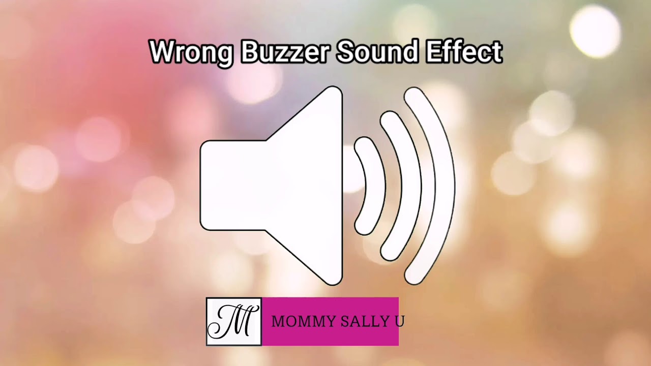 wrong sound effect