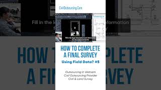 #5 How to Complete a Final Survey Using Field Data