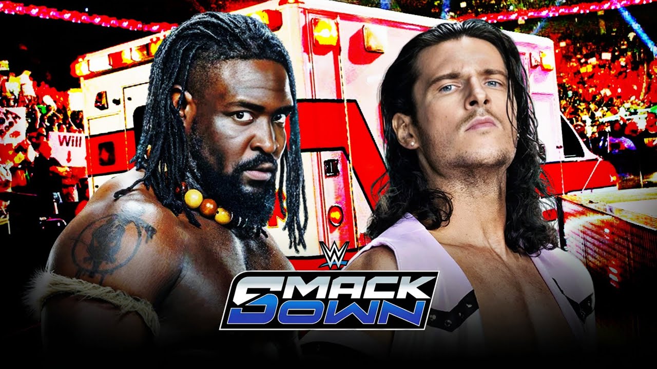 Полный матч - Оба Феми против Кита Уилсона | Матч "Скорая помощь" | Основные моменты WWE SmackDown