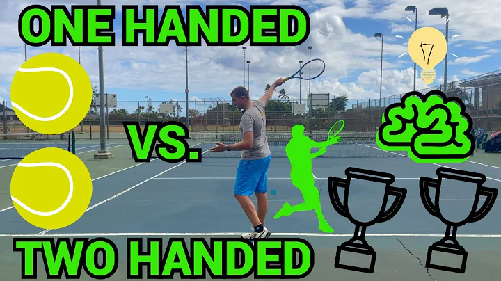 ONE HANDED BACKHAND VS  TWO HANDED BACKHAND... WHICH ONE SHOULD YOU CHOOSE?