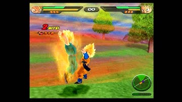 DBZ Budokai Tenkaichi 1 | CPU vs CPU #23 | SSJ Kid Trunks vs SSJ Goten