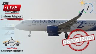 LIVE Lisbon Airport Plane Spotting