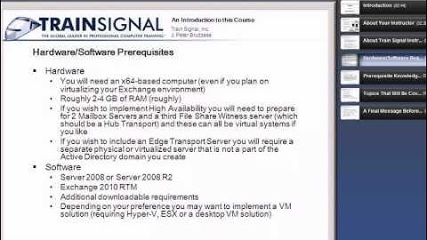 1 - Intro to Exchange Server 2010 Training Course Introduction.wmv
