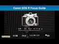 Canon eos r focus guide