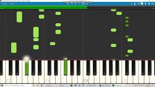 Video thumbnail of "La Hit Dell'Estate Shade Feat Ludovica Pagani  piano tutorial"