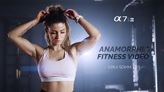 Anamorphic Fitness Video | Sirui 50mm T2.9 1.6x Full-Frame Anamorphic Lens + Sony A7SIII