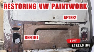 Amazing paint transformation- restoring 50 year old VW paint! Q&A