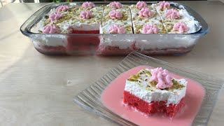 Trending Rose Tres Leches Cake | Viral Eggless Rose Milk Cake | रोज़ मील्क केक