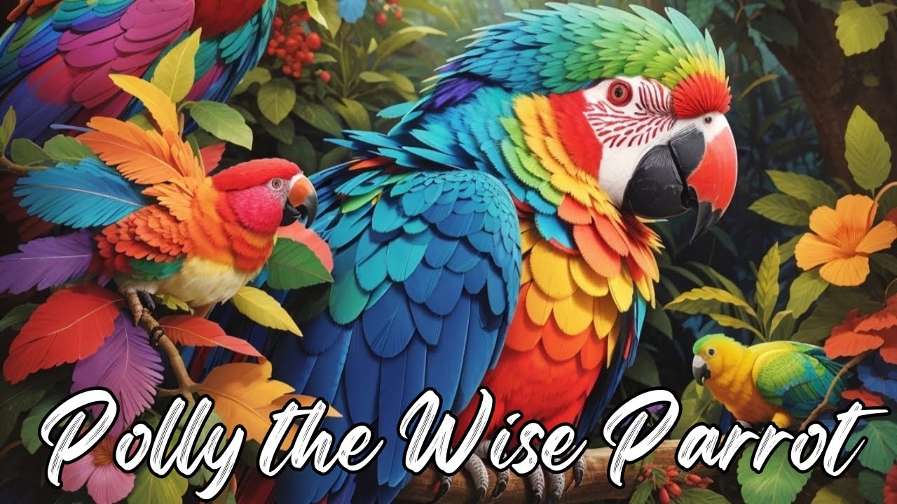 polly-the-wise-parrot-english-story-eng-sub-parrot-kids-story