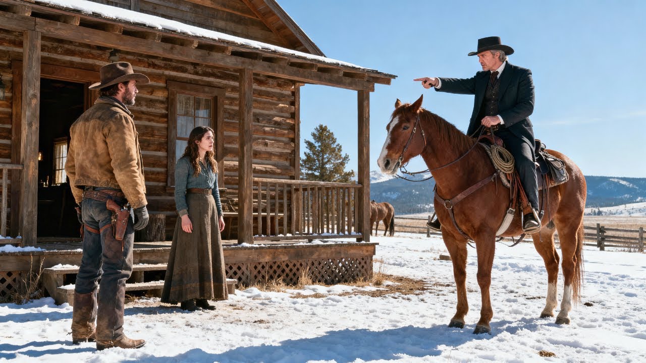 “Don’t Touch Her…” — The Cowboy Said Calmly as the Montana Rancher Tried to Claim Her
