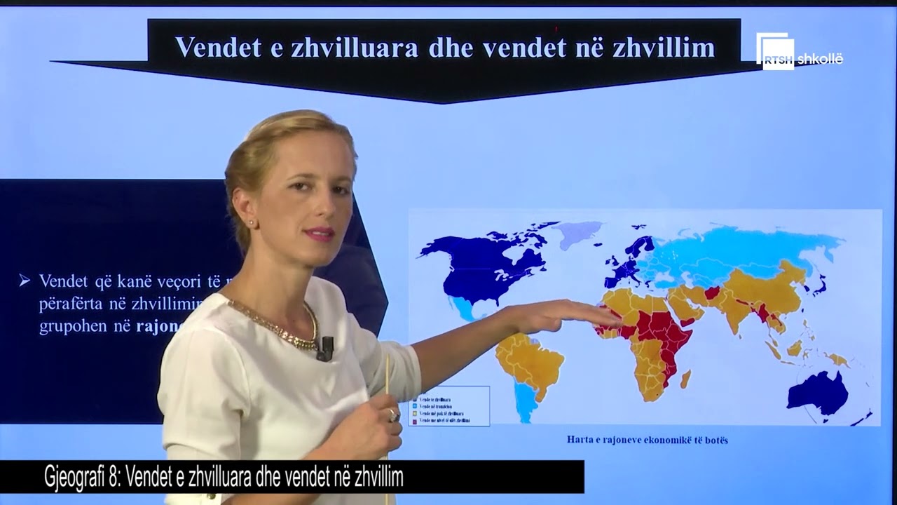 Vendet e zhvilluara dhe vendet në zhvillim | Gjeografi 8