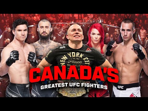 Oh Canada Canadas Greatest UFC Fighters
