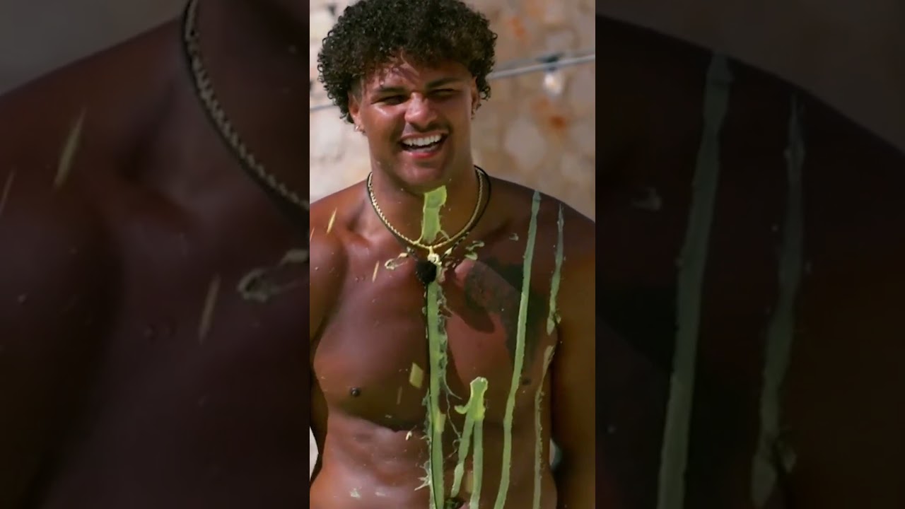 Things got way too messy in the villa! #LoveIslandAU #funny