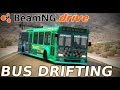 BeamNG.drive | 5 Minutes of Extreme Bus Drifting with Eurobeat