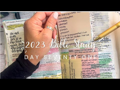 Day 71: Deuteronomy 3-4 | Bible study for beginners | Study the Bible in One Year