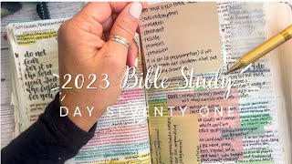 Day 71: Deuteronomy 3-4 | Bible study for beginners | Study the Bible in One Year