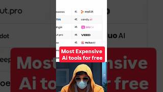 Most Expensive AI Tools for free #Shorts
