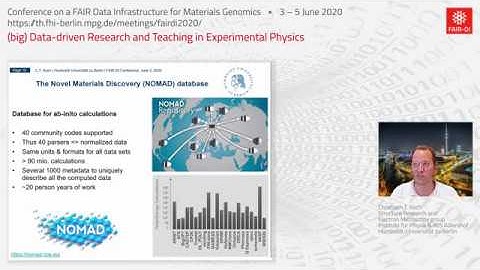 Christoph Koch: (Big) Data-driven Research and Teaching in Experimental Physics