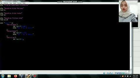 membuat program aritmatika sederhana di linux ubuntu