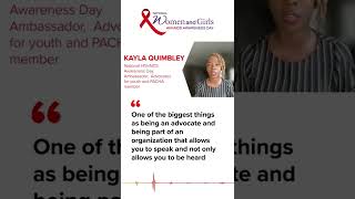 Kayla Quimbley - Advocates for HIV/AIDS Youth