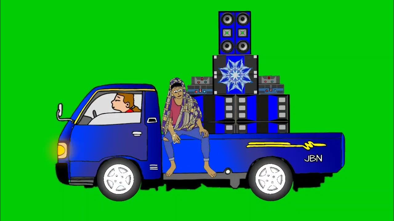 Green Screen Animasi Mobil || Takbiran - YouTube