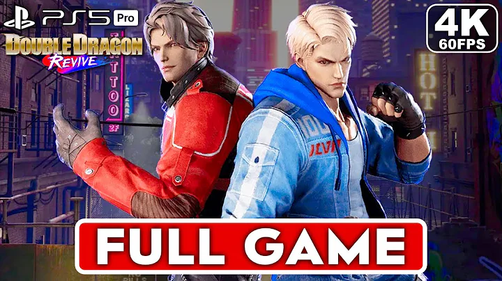 DOUBLE DRAGON REVIVE Gameplay Walkthrough FULL GAME  [4K 60FPS PS5 PRO] - No Commentary