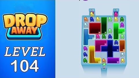 Drop Away Level 104 Walkthrough