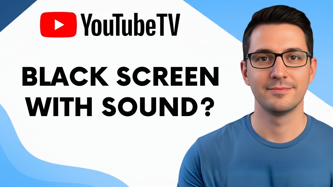 How to Fix YouTube TV Showing Black Screen With Sound - YouTube