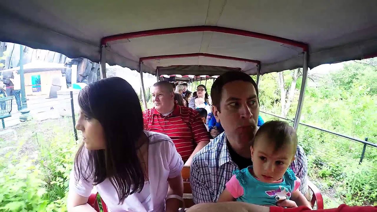 train ride st louis zoo - YouTube