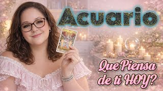 Acuario Te Extraña Aunque No Lo Diga, No Imaginas Lo Mal Que Esta Qué Piensa De Ti Hoy?