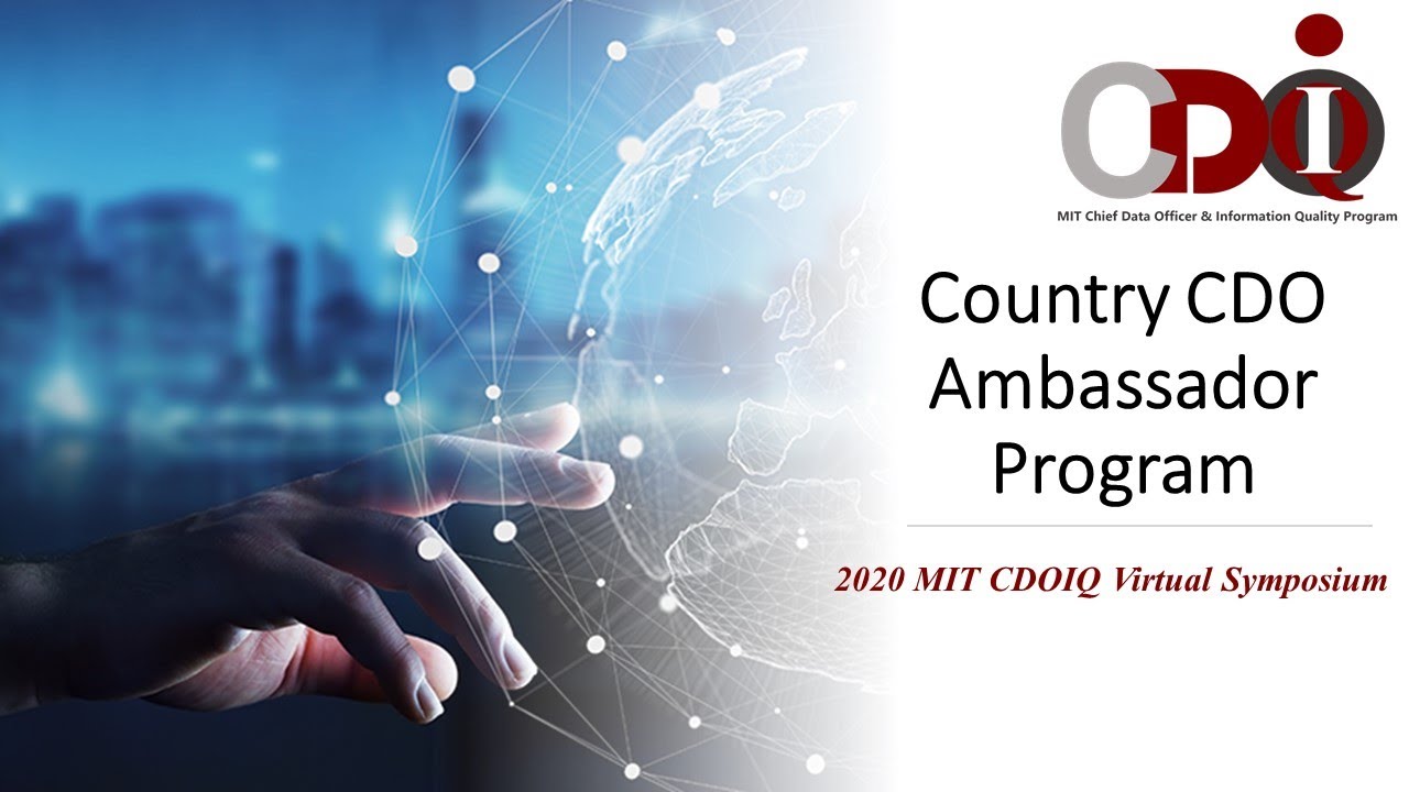 Announcing the Country Chief Data Officer Ambassador Program - YouTube