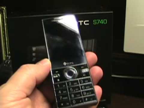 A look at the HTC S740 Windows Mobile Smartphone