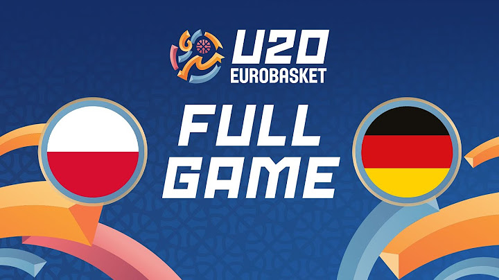 LIVE - Poland v Germany | FIBA U20 EuroBasket 2025 | Class. Games 9-16