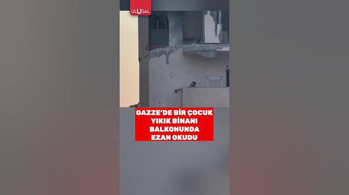 Gazzeli küçük çocuk yıkık binanın balkonundan ezan okudu #shorts #gazze #keşfet