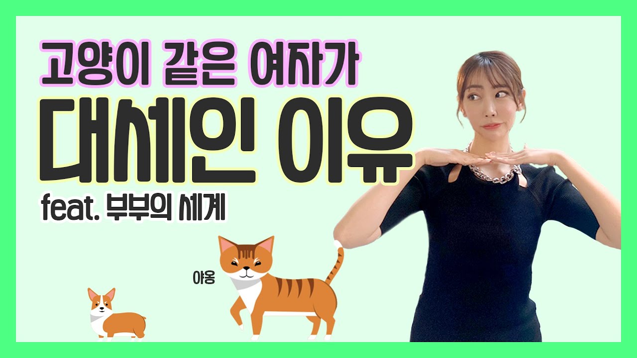 ❤️고양이같은 여자가 인기 많은 이유! l (feat. 부부의세계)❤️