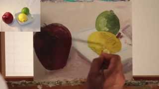 Color Theory: Making Shadows using complimentary Colors.