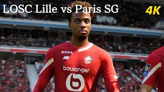 FC 24 Gameplay [PS5 4K] LOSC Lille vs Paris SG-LIGUE 1 [EA SPORTS]