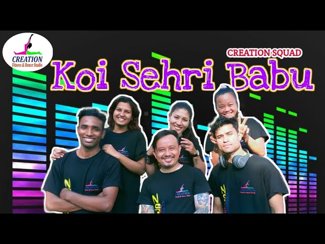 Koi Sehri Babu \ Divya Agrawal \ Shruti Rane \ Zumba Cover Video By Creation Squad