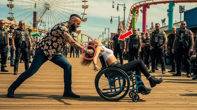 Move, Cripple!” –Bullies Kicked a Disabled Girl at Santa Monica Pier Then a  Sea of Bikers Surrounded - YouTube