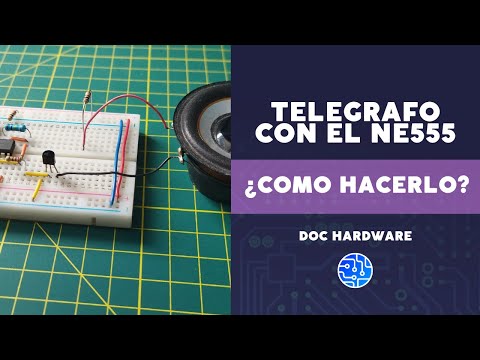 ✅ How to make a telegraph with NE555 | Electronics Tutorials