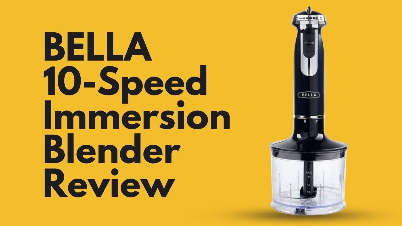 BELLA 10-Speed Immersion Blender 