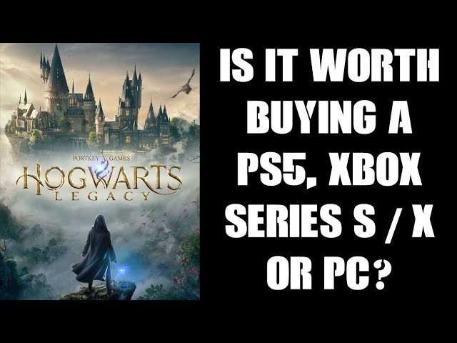 Hogwarts Legacy for PS5 and Xbox Series appears to cost $70 / £70, with no  upgrade option