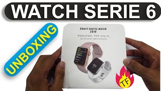 Watch Serie 6 Unboxing - Reloj inteligente copia AAA del Apple Watch.