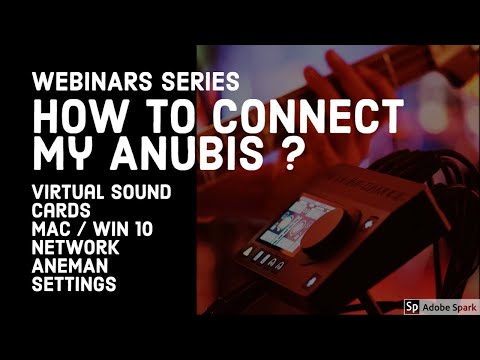 How to connect my Anubis / Virtual Sound card / Network (English)