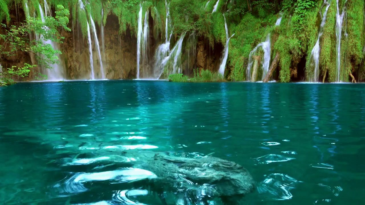 Relaxing Natural Waterfall Sounds for Calm and Peace | Soothing Ambient ...