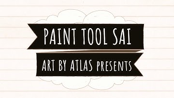 PAINT TOOL SAI Program Demo | How To Use Photoshop Alternative | Getting Started in Digital Art