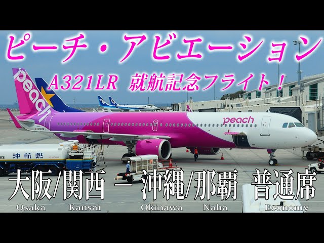 日本初運行!! ピーチ・アビエーション A321LR 就航記念フライト搭乗記